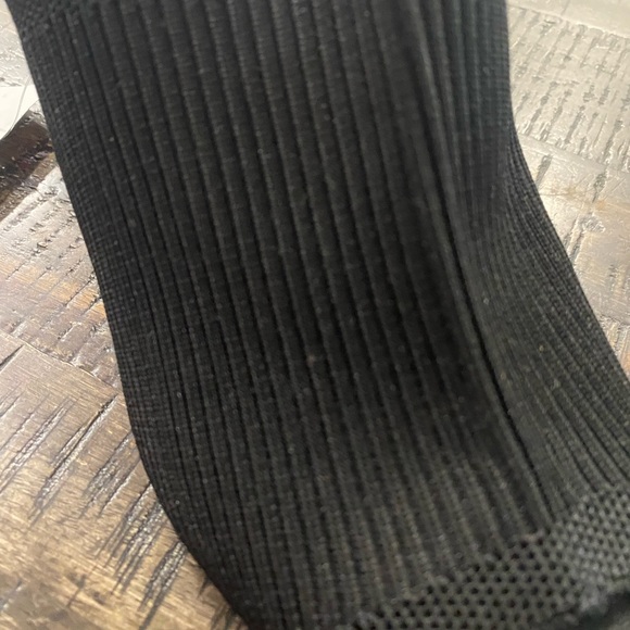 Chunky 3” Heel Slides size 9.5 Black open toe slip on shoes by MIA - Picture 8 of 9